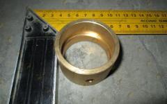 Втулка шкворня нижняя бронзовая HOWO 47x56x33 1880410029