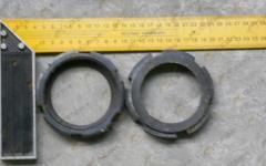 Гайка задней ступицы правая резьба Howo Euro-2/3 1680340013