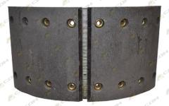 Колодка тормозная задняя с накладками HOWO/Shaanxi 199000340061