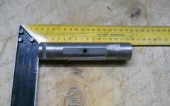 Палец рессоры HOWO d-30мм, l-150мм 189000520015