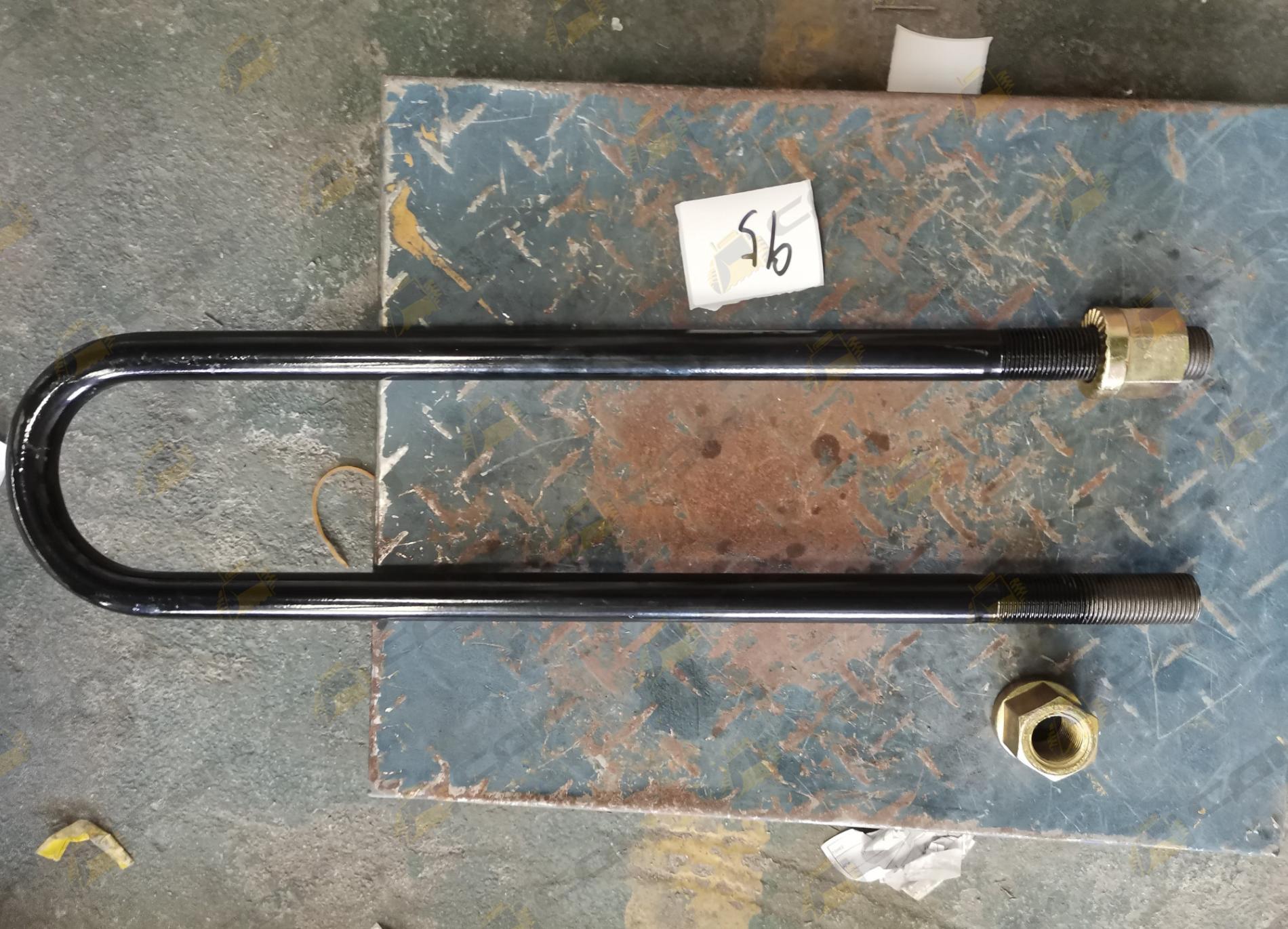 Стремянка задней рессоры L=540 D=24 с гайками AZ9725520053/1325129581004