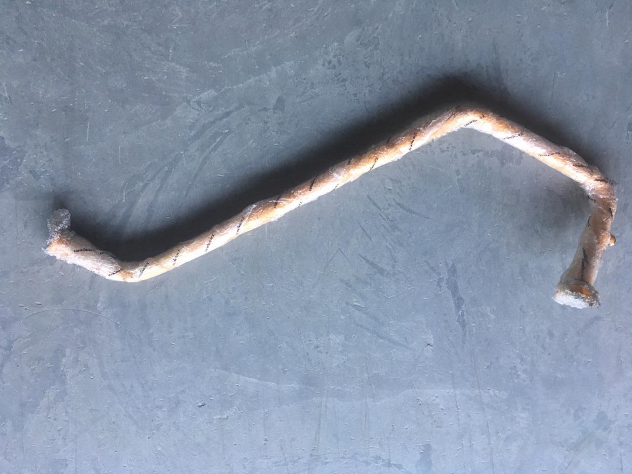 Трубка от гидрораспределителя к цилиндру управления ковшом правая LG855B 30893000422