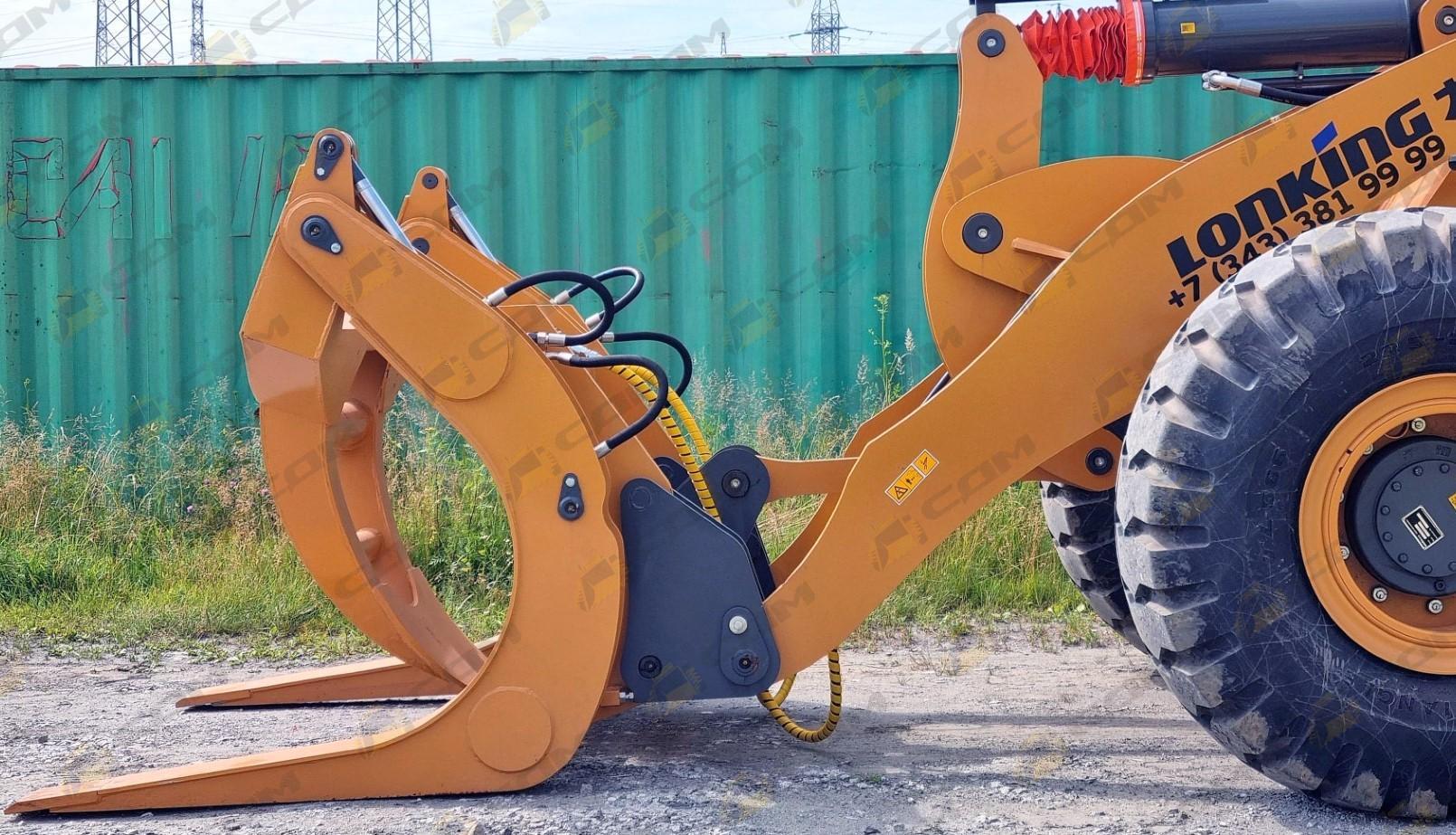 Челюстной захват быстросъемный для фронтального погрузчика ZL50CH LG50HCH.22.I.09