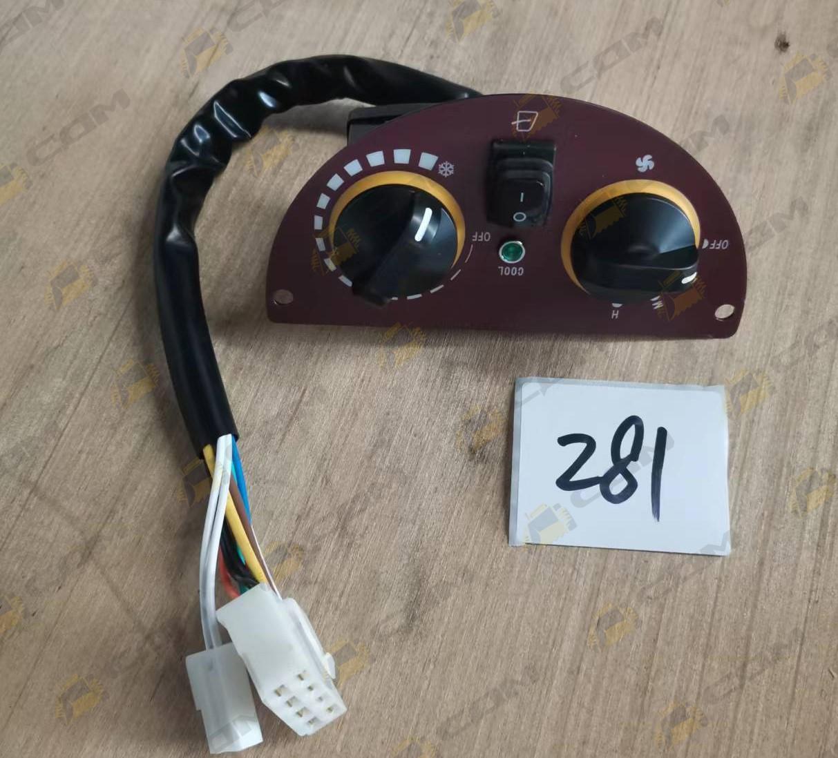 Переключатель кондиционера CDM835/LG855B/ZL50NC 37803000002 CDM856III.15S.19BJ.13