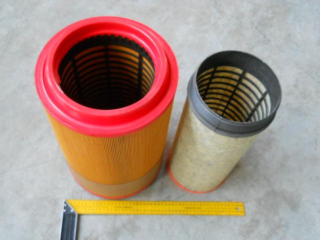 Фильтр воздушный HOWO комплект (внешний+внутренний) (Euro 3, 2011 г.в.) WG9725190103/1 K2841