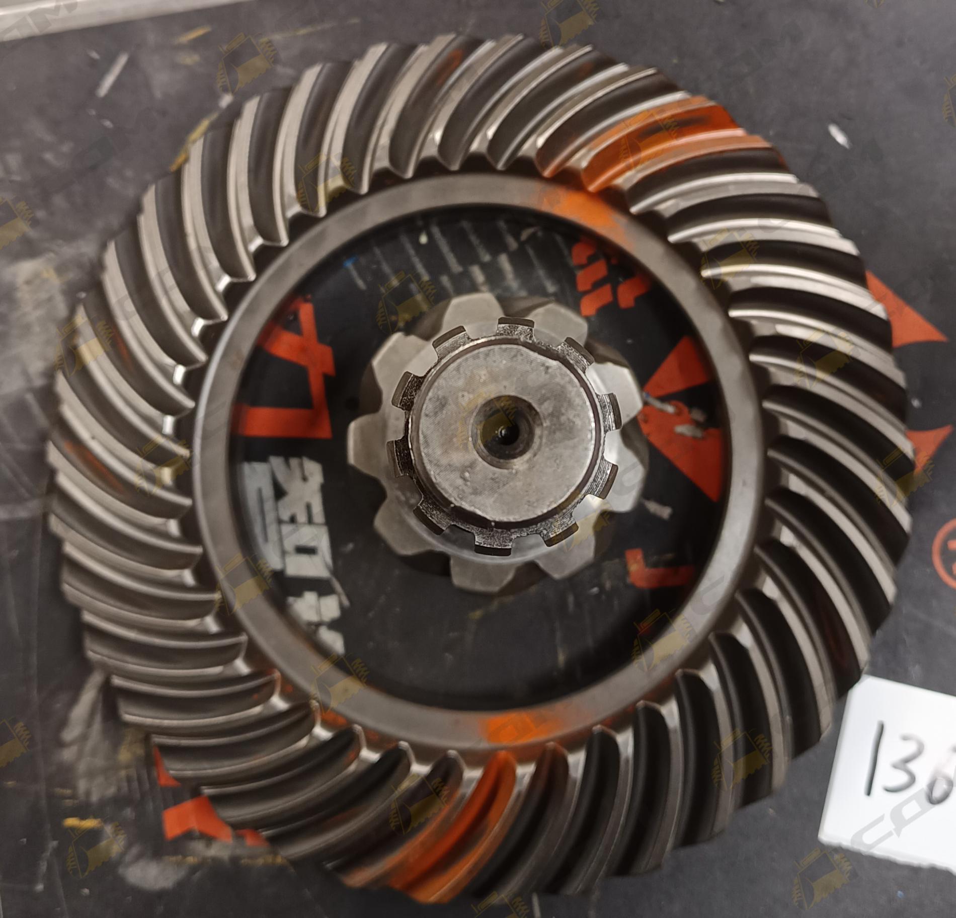 Коническая пара 38/9 редуктора моста Shanmon 388H WGL100.01-06+WGL100.01-07