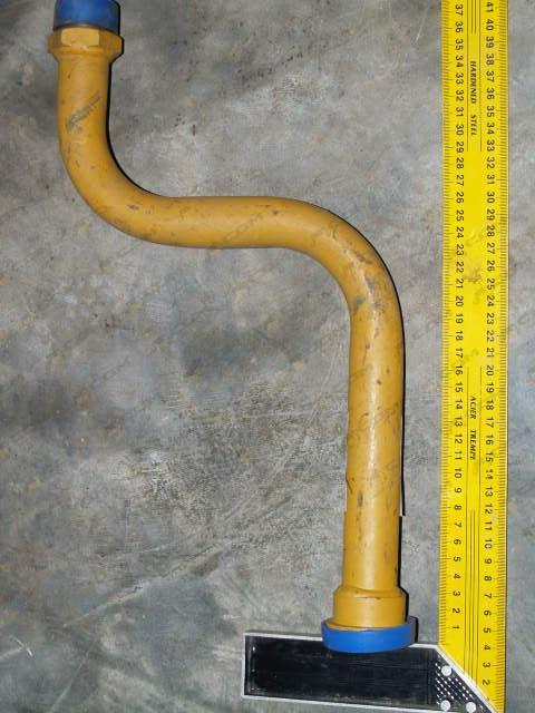 Труба от распред.клапана на цилиндр управления ковшом CDM833 307014-015D