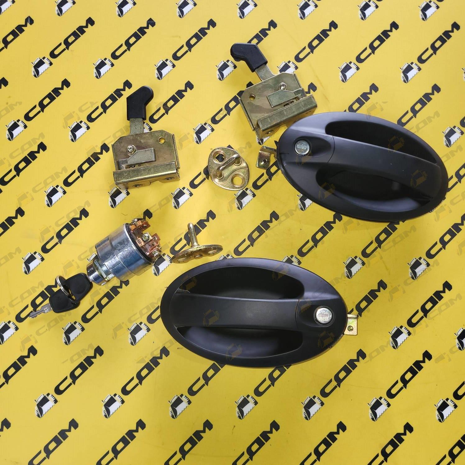 Замок двери в сборе левый/правый комплект с замком зажигания Shanmon 388H B4610-45A031400 B4610-45A031600