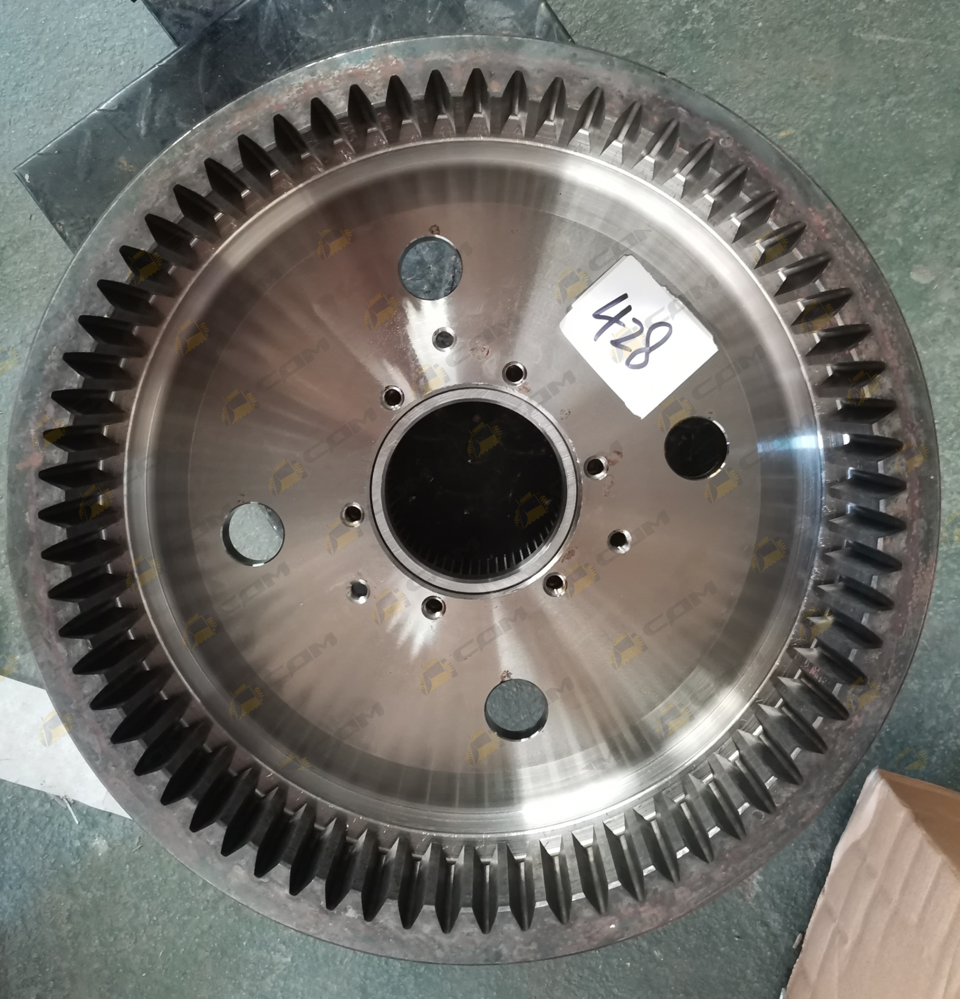 Шестерня бортового редуктора с 4 отв.67зуб с внутренним зацеплением CDM855 LG50F.04402A-404A