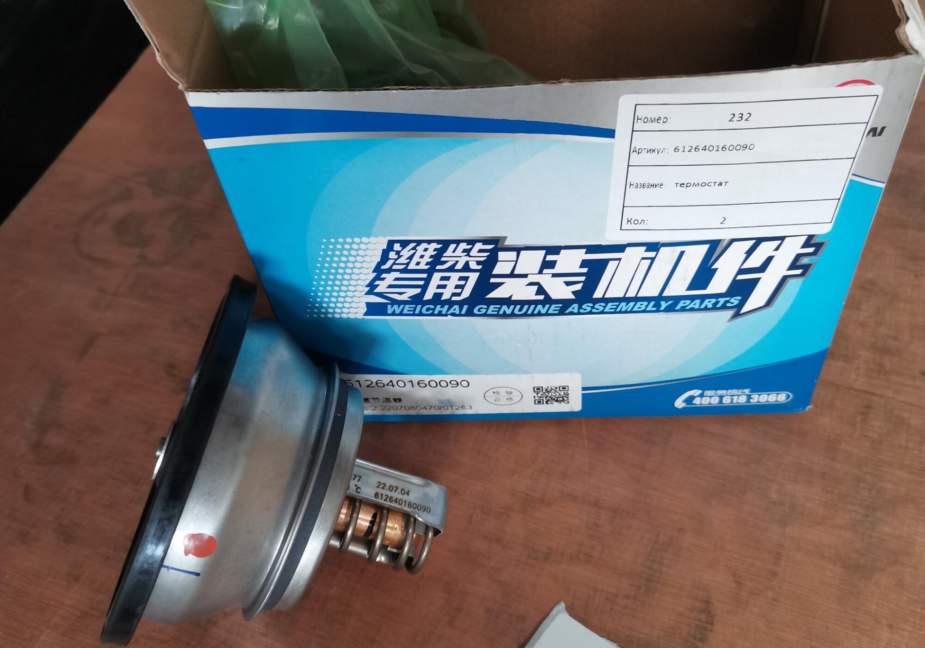 Термостат WP10G 612640160090/1003396453