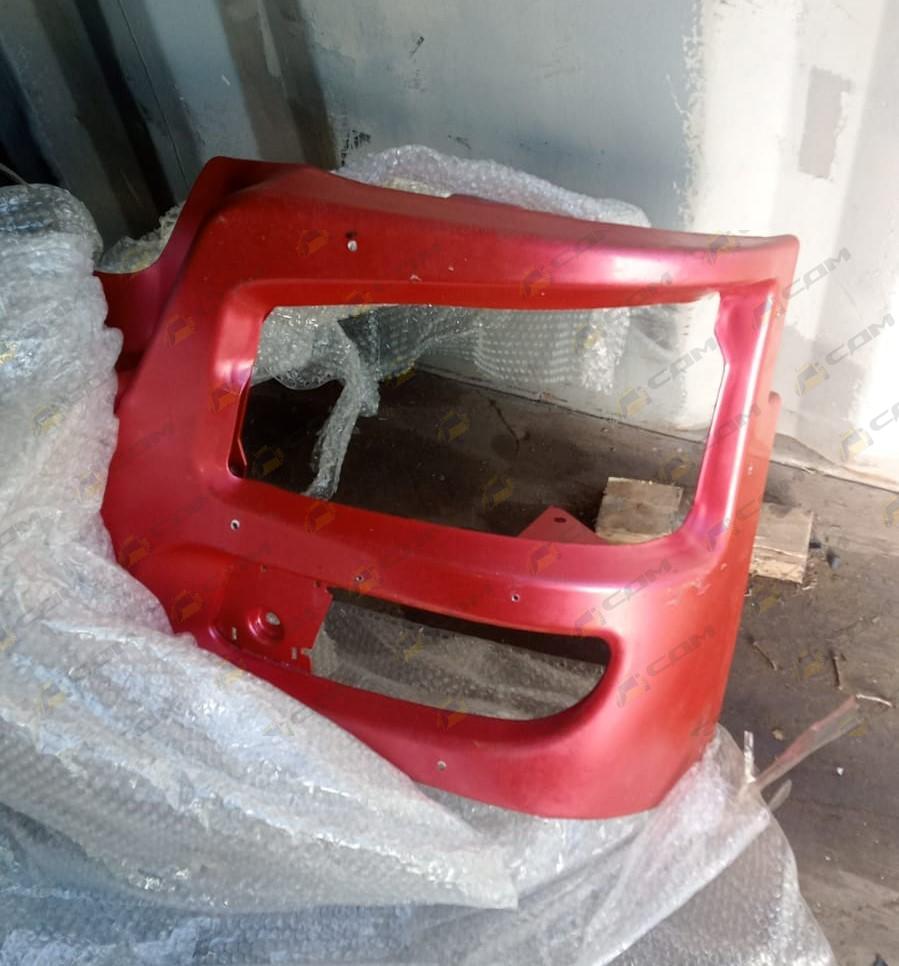 Бампер металлический красный HOWO WG1642242101