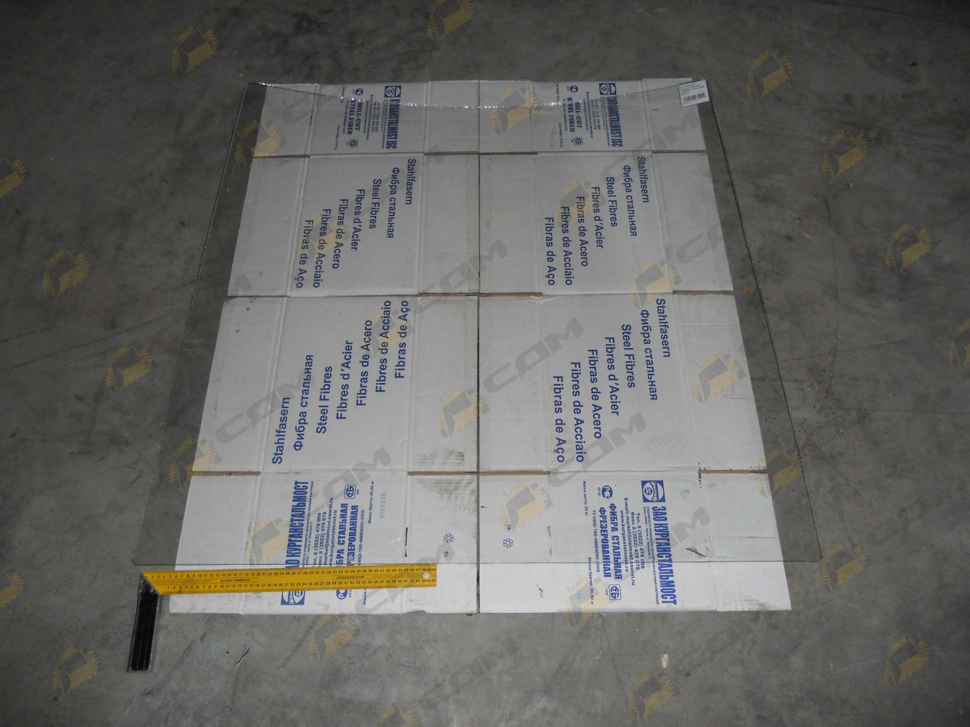 Стекло лобовое CDM833 1015x1060х1220 (2011г). 1723638910