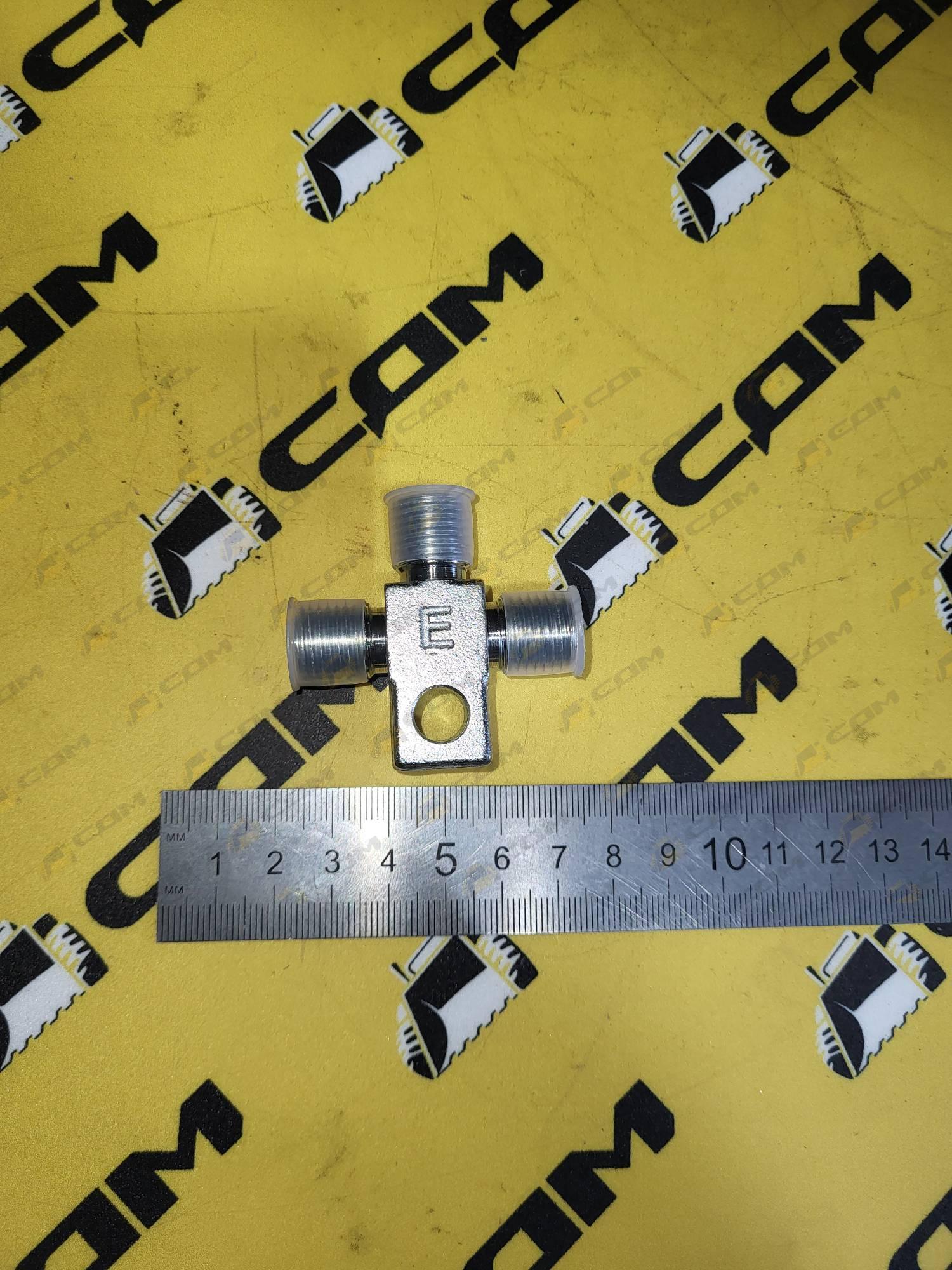 Тройник тормозных трубок переднего моста с новым суппортом М14 L=48 LG863N 30808113288 L855XG.08.01.02-001