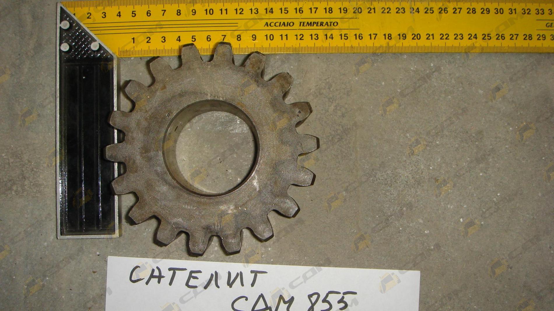Сателлит бортового редуктора 18 зубьев, D=127.4, d=54.6 h=53 CDM855 404020/36400100028