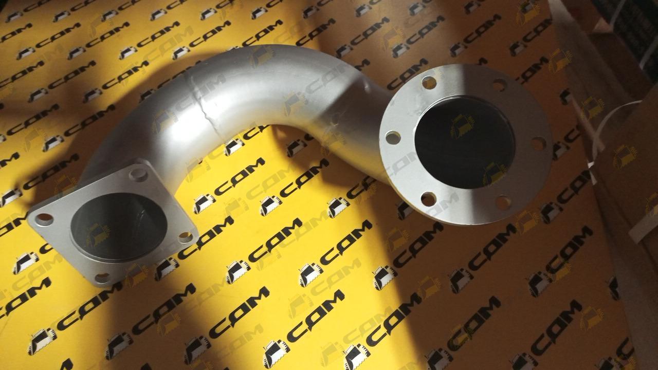 Труба выхлопная глушителя WD10 612600110506