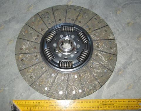 Диск сцепления ведомый усиленный (6 демпферных пружин) HOWO d=420мм